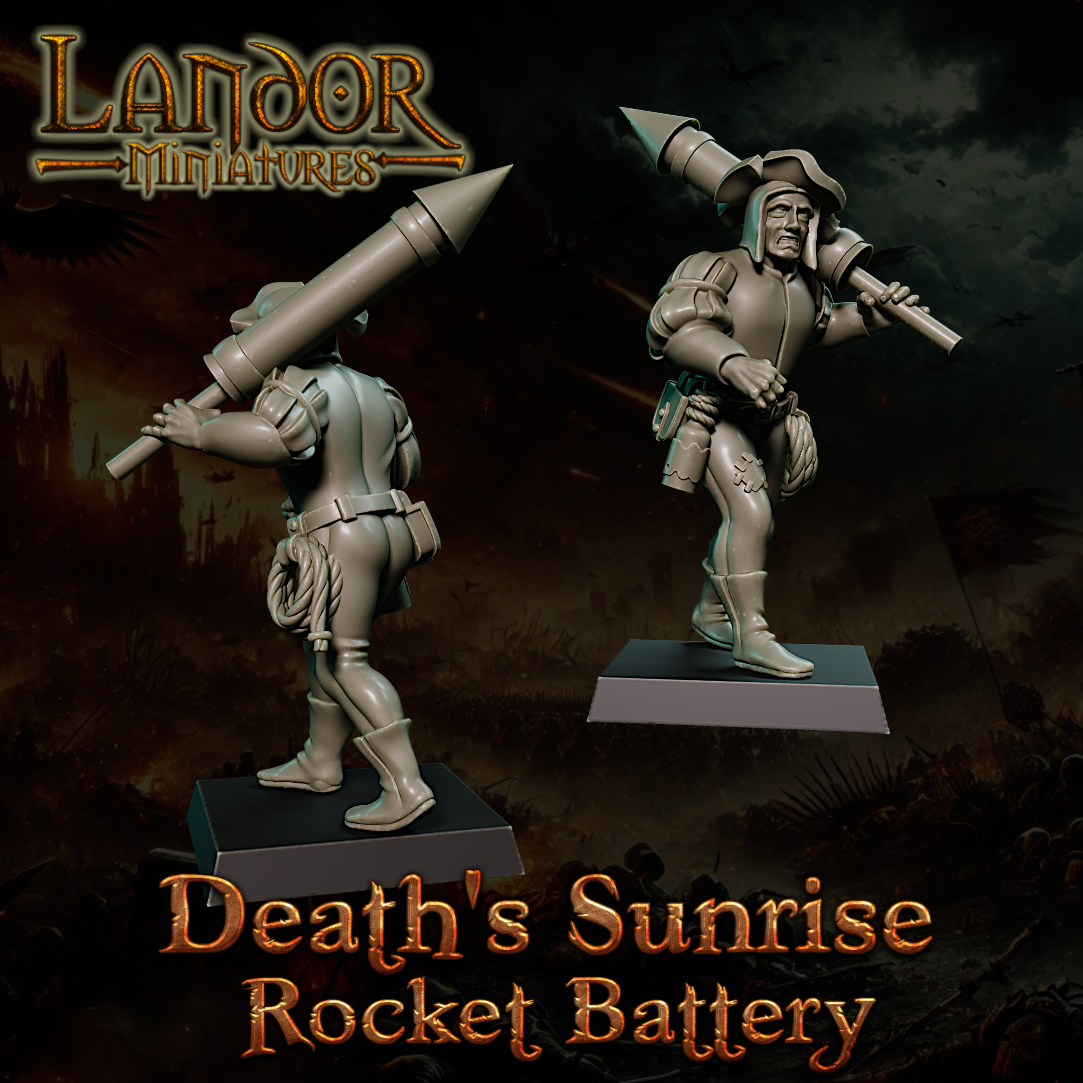 Deaths Sunrise Rocket Battery6