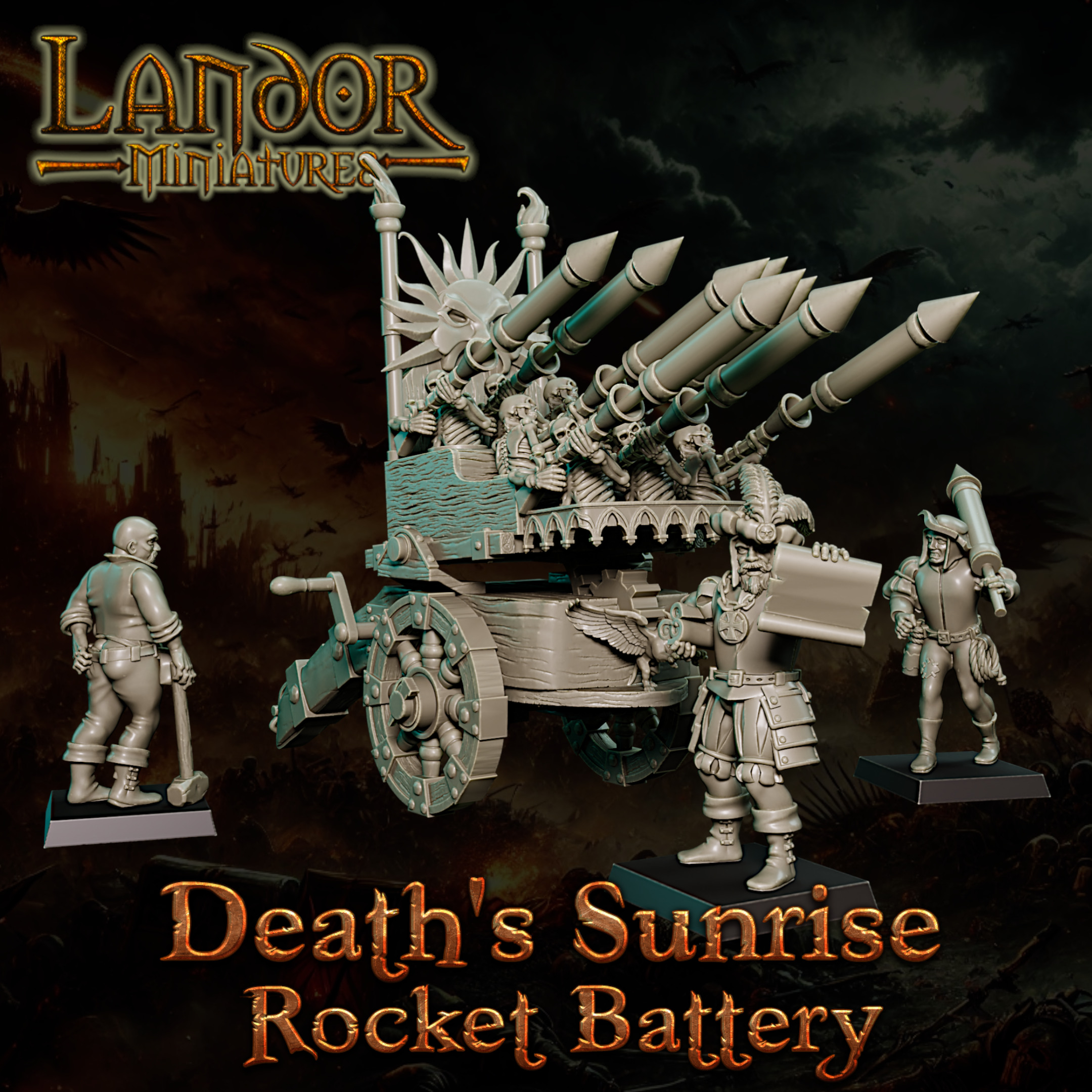 Deaths Sunrise Rocket Battery2