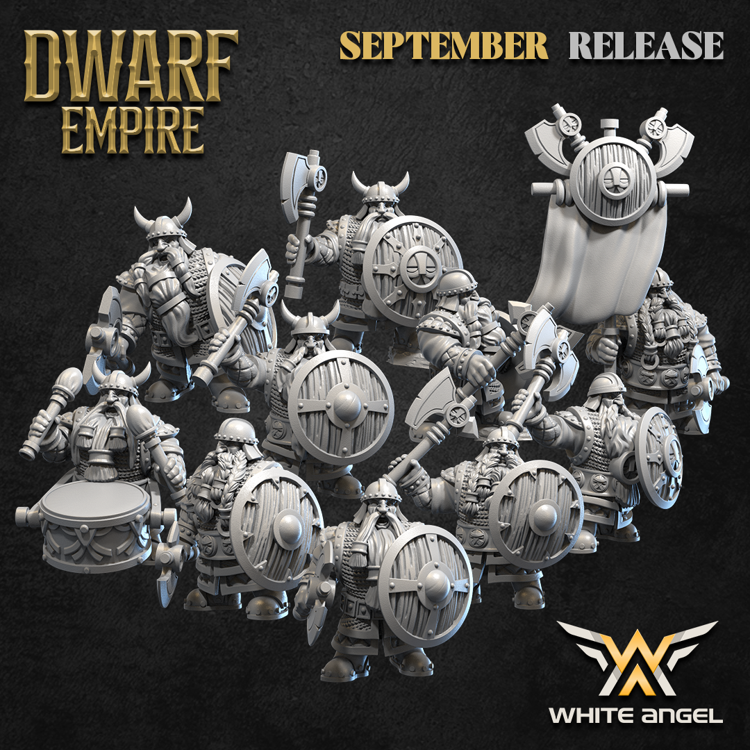 DWARF EMPIRE - DWARF WARRIOR COMPOSICION 1