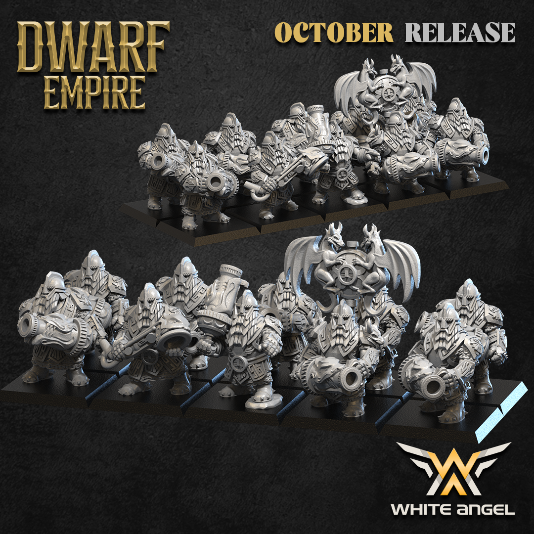 DWARF EMPIRE - IRON DRAGON GUN GRUPO 1