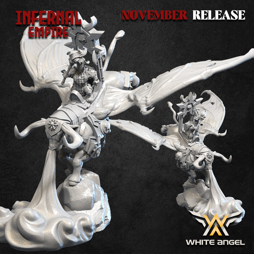 INFERNAL EMPIRE -INFERNAL MOUNTED COMMANDER 1