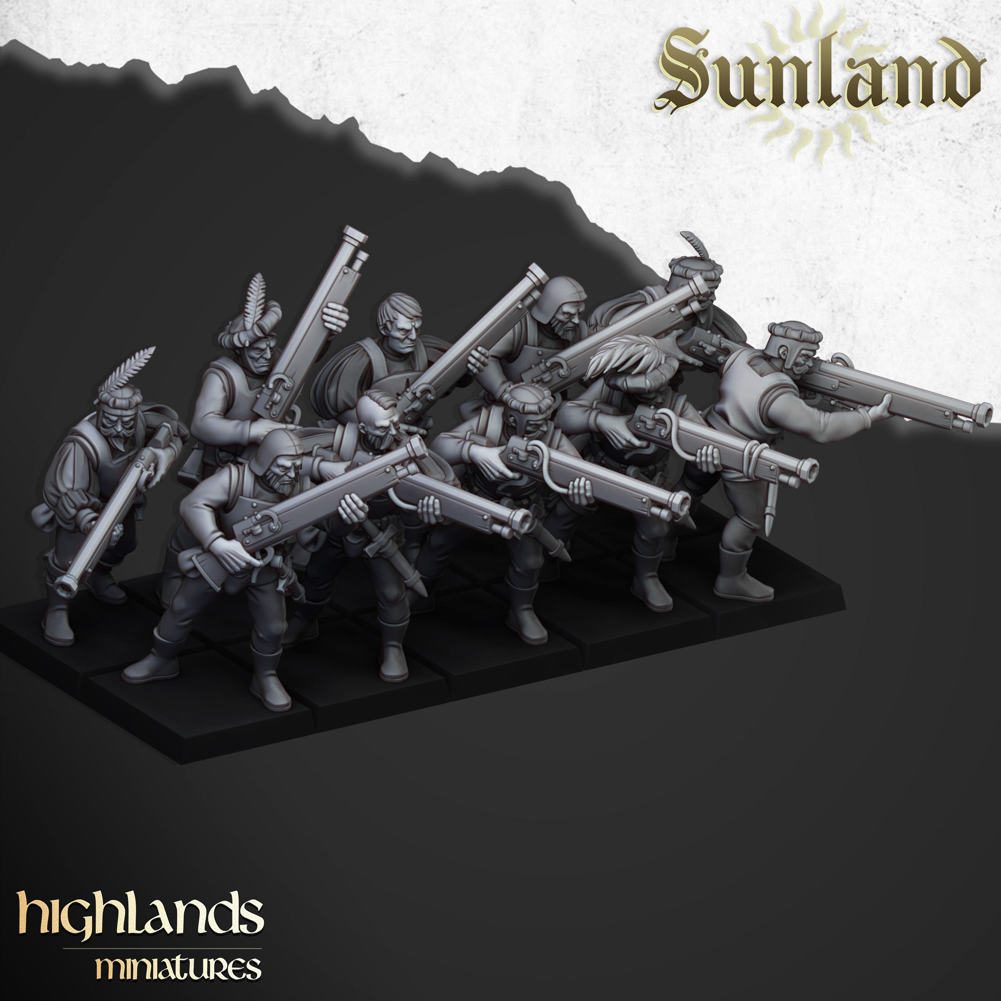 sunland-arquebusiers-unit
