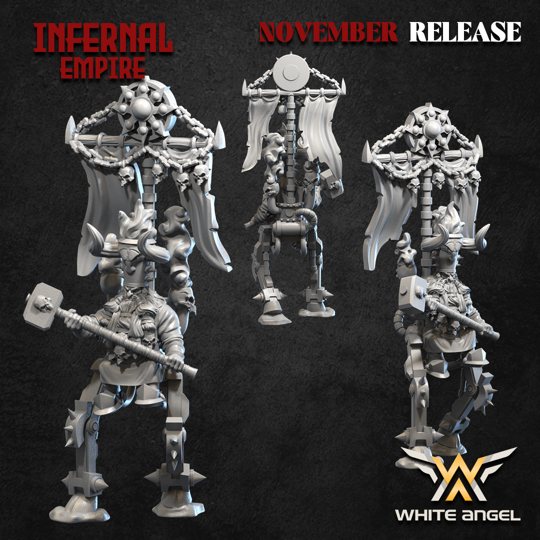 6 Figurines Naines – Warhammer Old World – Games Workshop, Montées