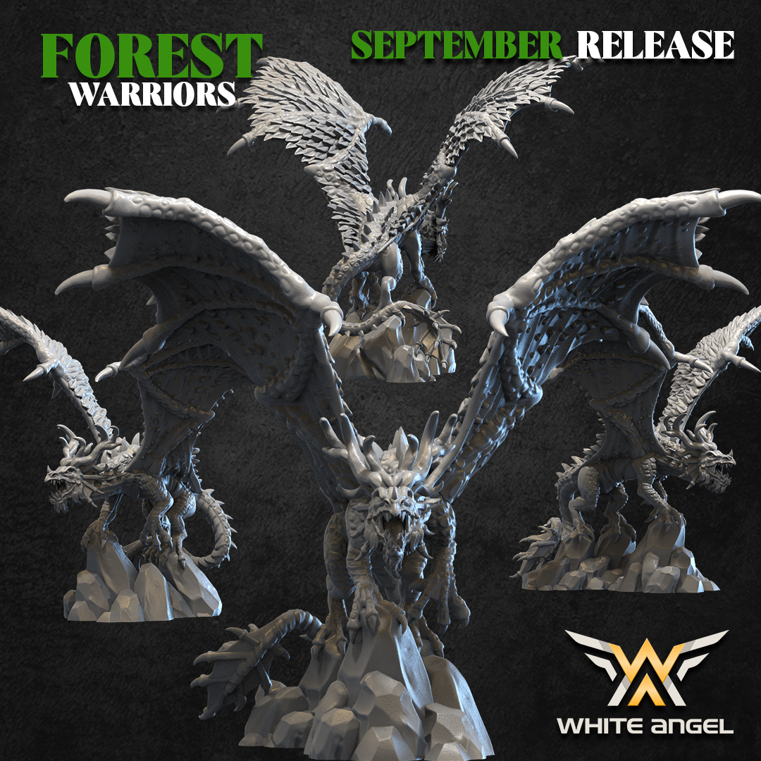 WOOD ELVES -FOREST DRAGON 1