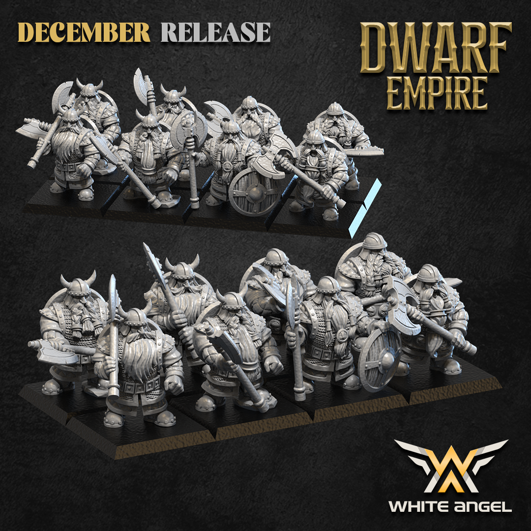 DWARF EMPIRE - GREAT DWARF WARRIOR 2