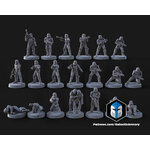Stormtrooper Miniatures - 20 Poses