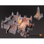 Makers Anvil - City Ruins - Central square - Render