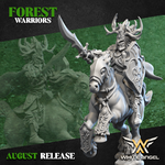 WOOD ELVES - FOREST LORD HORSE 1