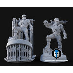 UNSC Marine - Pose 10 Side by Side