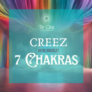 Créez le bracelet 7 chakras qui vous correspond véritablement en choisissant les minéraux en lien avec vos besoins réels !