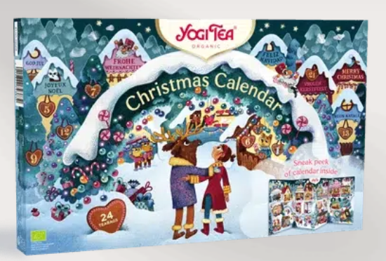 calendrier de l'avent yogi tea
