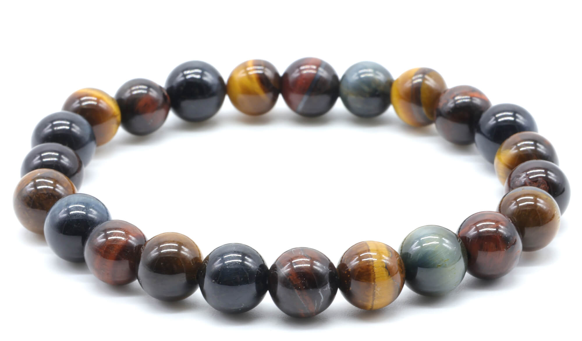 BRACELETTIGRETAUREAUFAUCON8MM