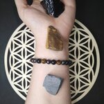 bracelet-creation-te-ora-protection-ancrage-litho-lithothérapie-oeil-tigre-hematite-obsidienne-2