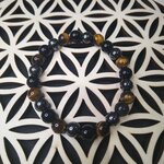 bracelet-creation-te-ora-protection-ancrage-litho-lithothérapie-oeil-tigre-hematite-obsidienne-1