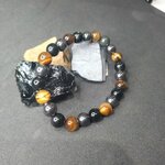 bracelet-creation-te-ora-protection-ancrage-litho-lithothérapie-oeil-tigre-hematite-osbidienne-3
