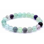 BRACELETFLUORITEARCENCIEL8MM
