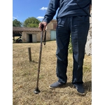 Canne avec embout