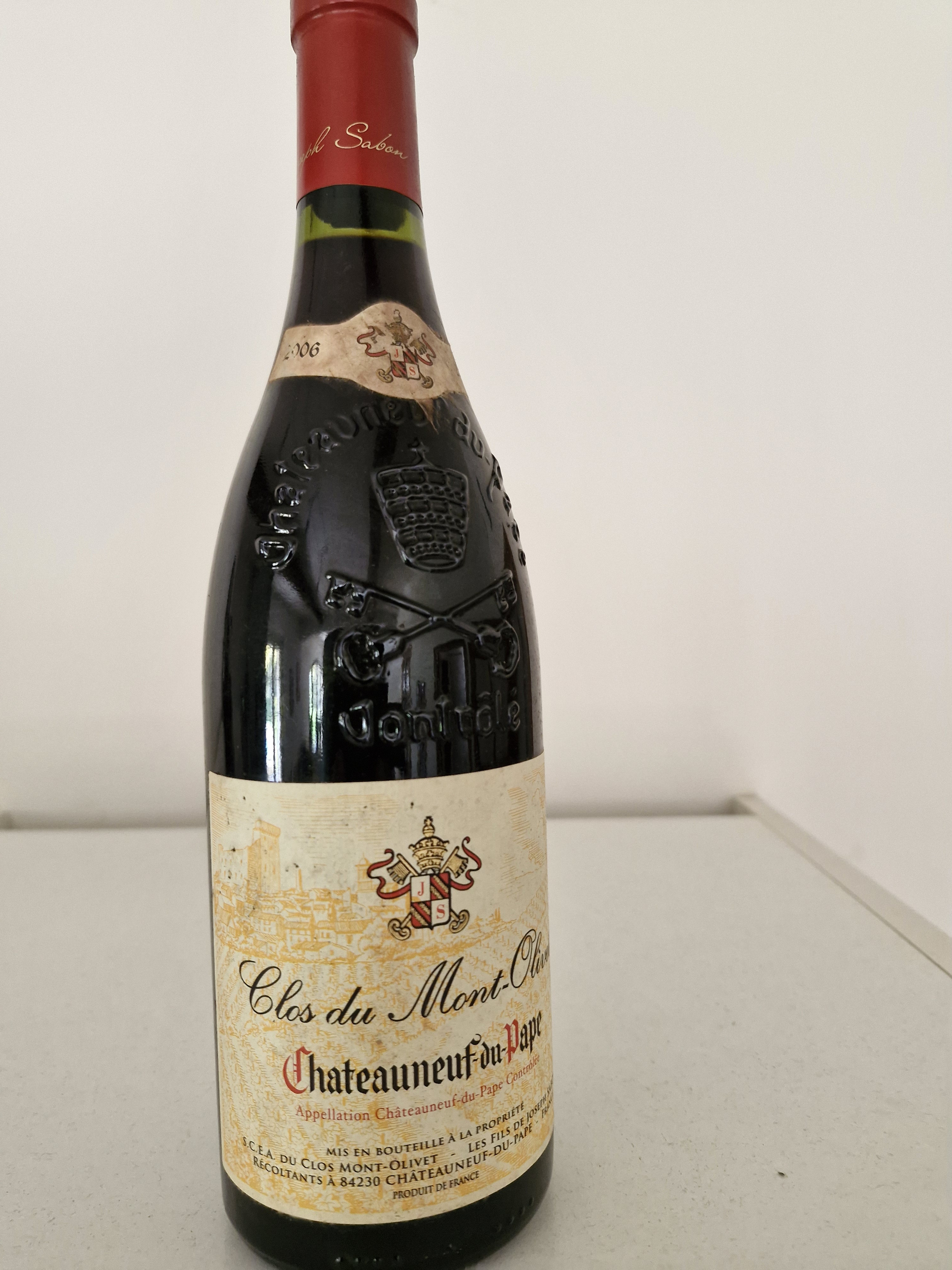 Clos du Mont Olivet - Châteauneuf du Pape rouge 2006