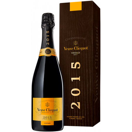 VEUVE CLICQUOT - Vintage 2015 (En étui)