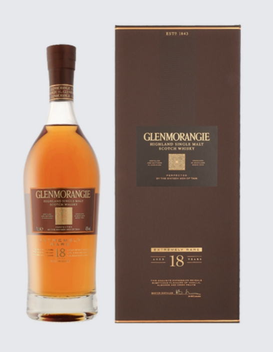 GLENMORANGIE 18 ANS - Bouteille sous étui