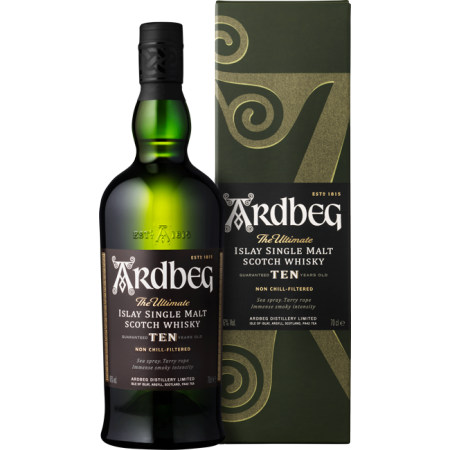 ARDBEG 10 ANS - Bouteille sous étui