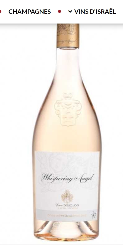 CHATEAU D\'ESCLANS - Whispering Angel CASHER Rosé 2023