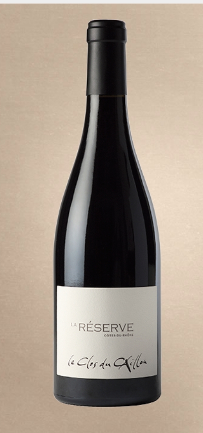 LE CLOS DU CAILLOU - La Réserve Côtes du Rhône rouge 2022