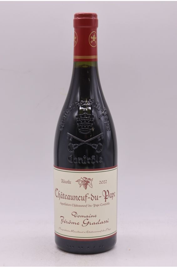 DOMAINE GRADASSI - Châteauneuf du Pape rouge 2022