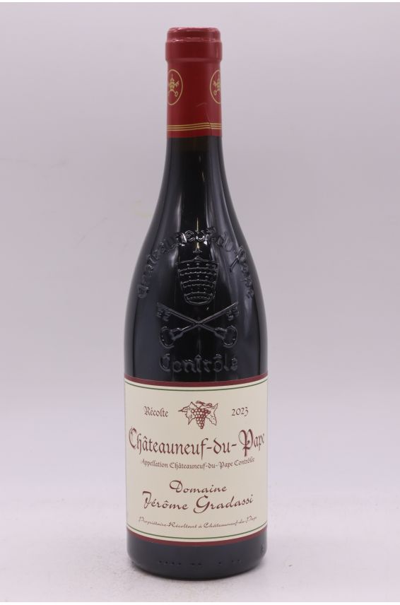 DOMAINE GRADASSI - Châteauneuf du Pape rouge 2023