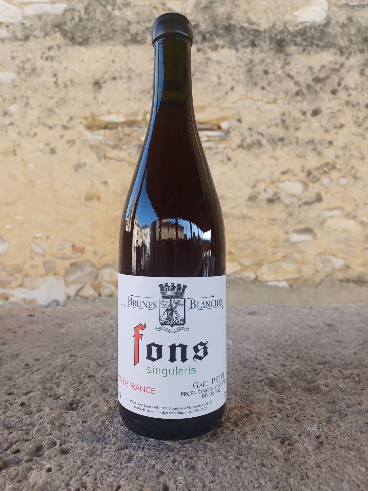 MOULIN LA VIGUERIE - FONS SINGULARIS , Vin de France 2022