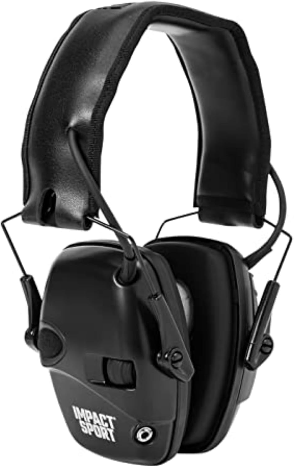 Howard Leight Impact Sport Electronic Earmuff, Med/Large, Black (R-02524) Black Adult Earmuff