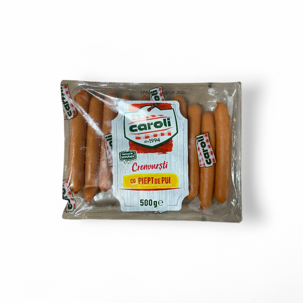 Caroli crenvusti cu piept de pui
