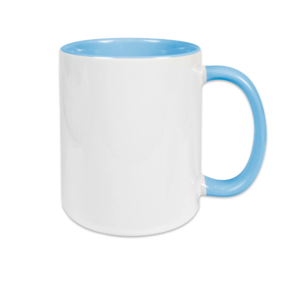 mug bleu