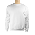 sweat blanc unisexe