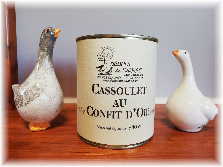 Cassoulet au Confit d\'Oie 840g