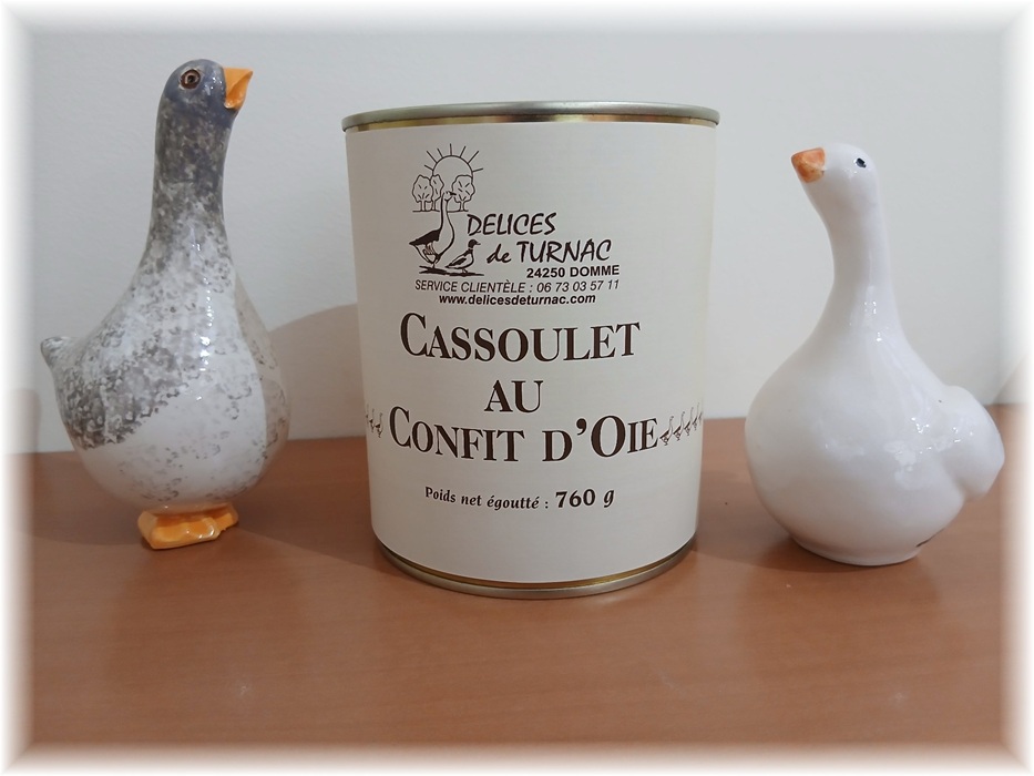 Cassoulet au Confit d\'Oie 760g