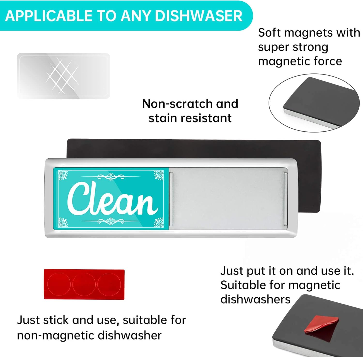 Magnetic Clean/Dirty Sign