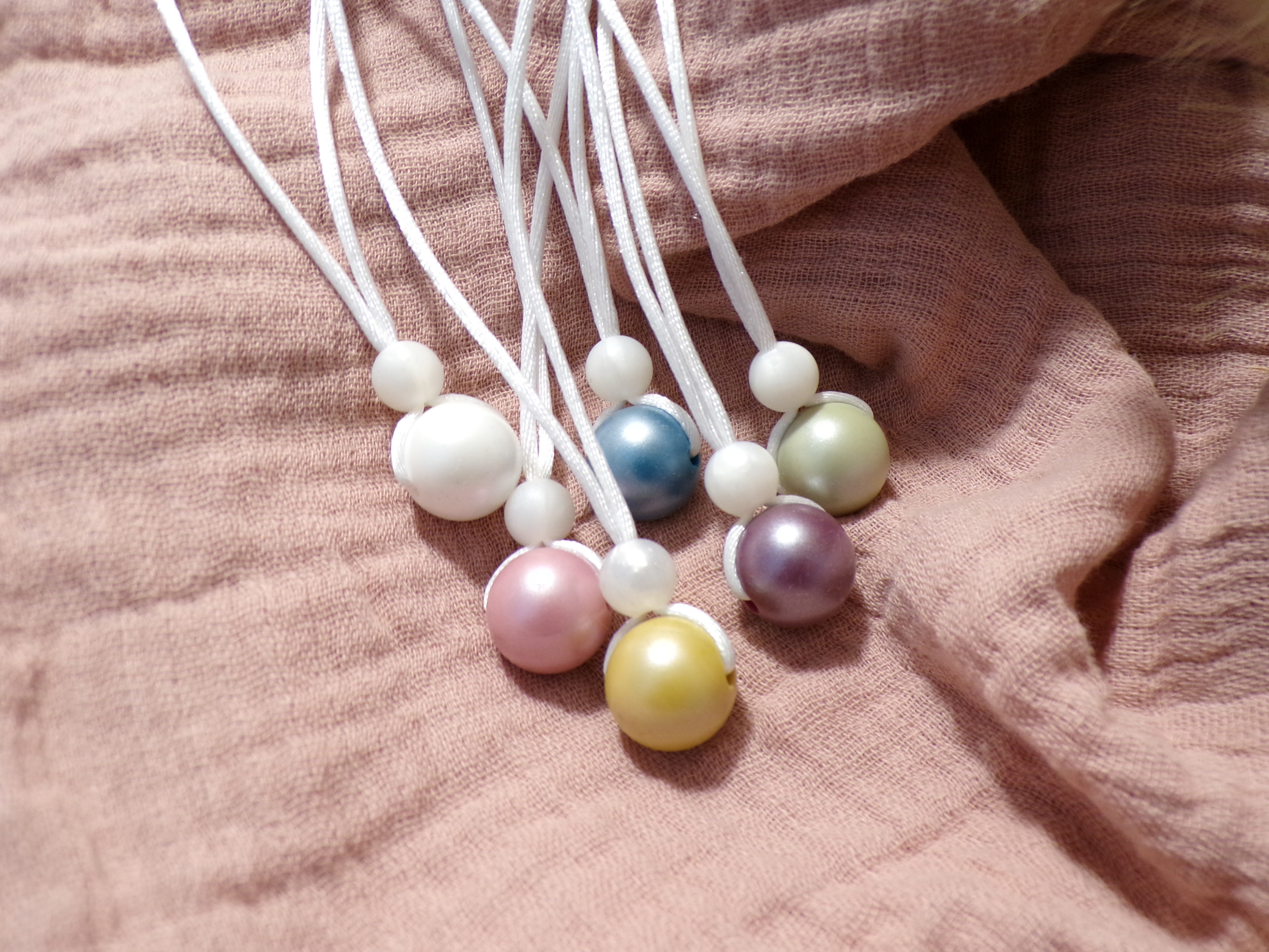 Collier femme silicone élégant Clara | Majolieperle