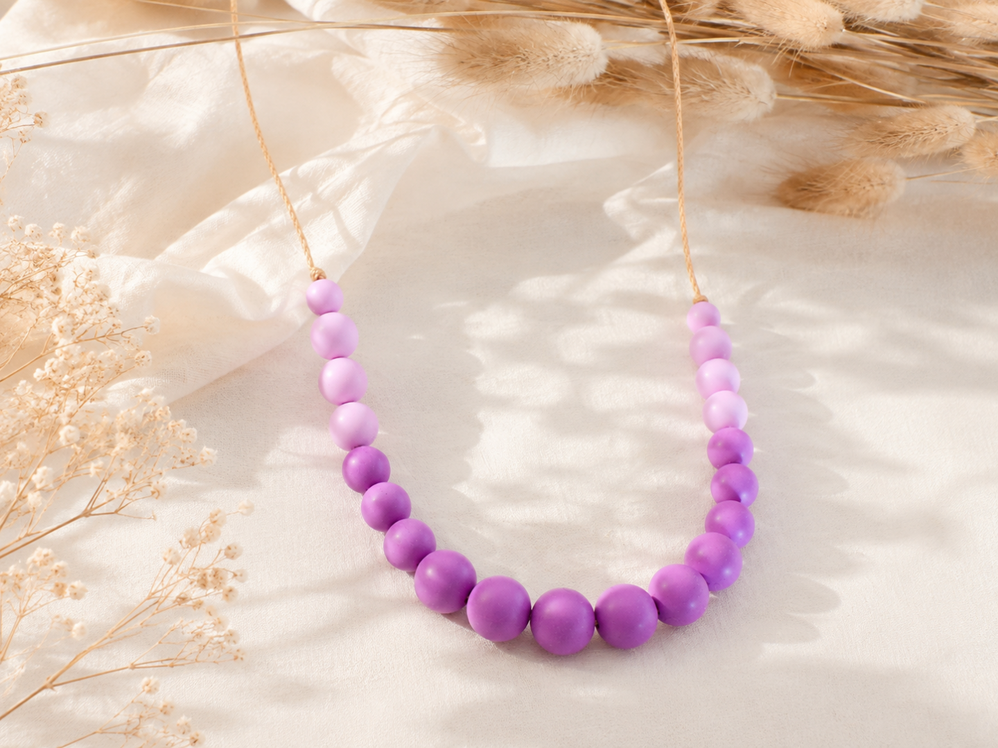 Collier femme léger et élégant orchidée