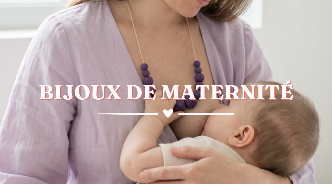 Colliers d'allaitement et bijoux maman bébé