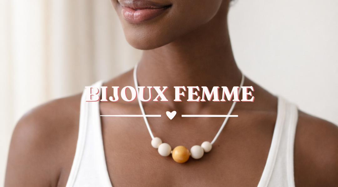 Bijoux femme silicone doux légers et élégants