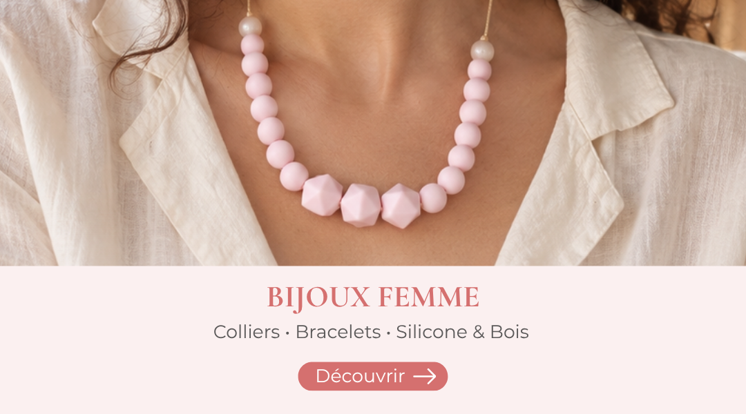 Bijoux femme silicone légers doux et chics
