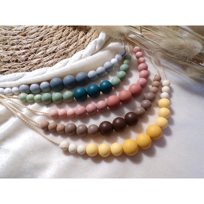 Colliers femme silicone Collection Ondine Ligne Vague