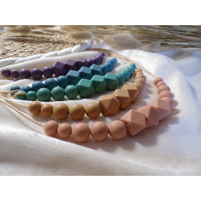 Collection Ondine Ligne Galet - Colliers femme en silicone