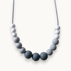 Collier femme silicone waterproof Gris