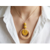 Collier femme silicone et bois Solène | Majolieperle