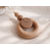 Collier femme silicone et  bois élégant Solène chocolat | Majolieperle