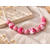 Collier d'allaitement et portage - Collier femme léger chic - Maia hibiscus