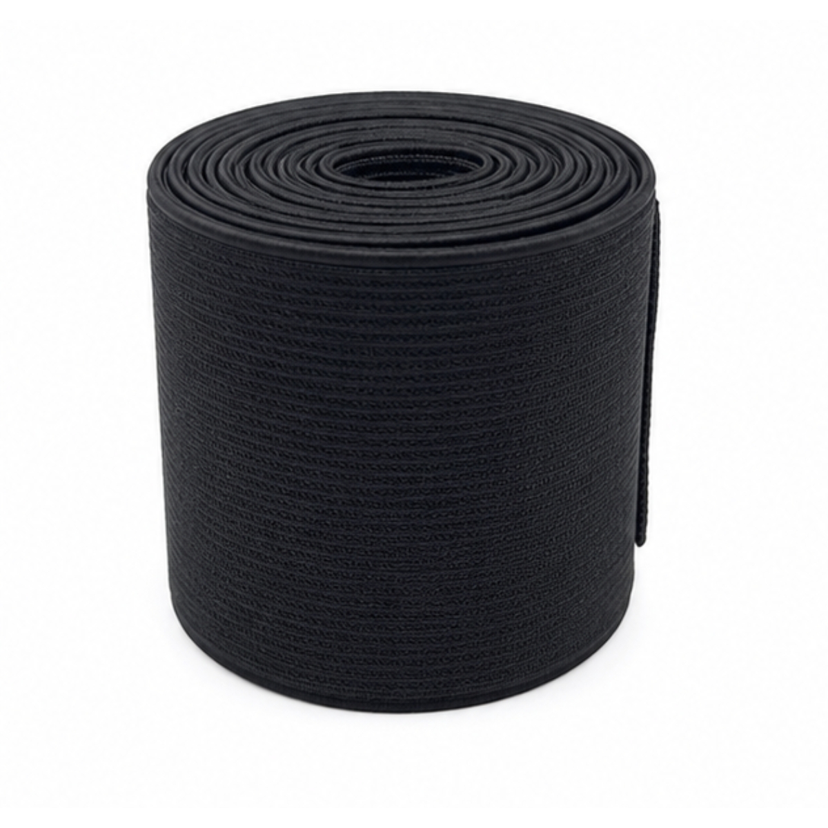 élastique large noir pour ceinture