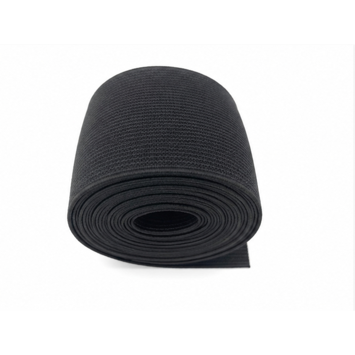 élastique large noir pour ceinture